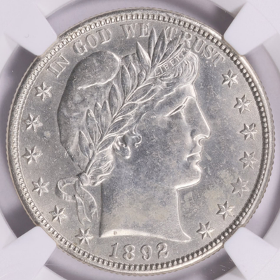 #ad #ad 1892 O Barber Half Dollar First Issue 90% Silver Coin $65.00