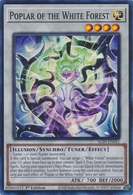 Poplar of the White Forest 1st Edition Super Rare Alliance Insight ALIN-EN041 LP