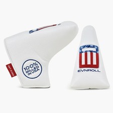 NEW EVNROLL Blade Putter Cover USA Limited Edition Red White Blue Magnetic