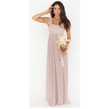 Show Me Your Mumu June Maxi Dress Show Me The Ring Crisp Size Small NWT