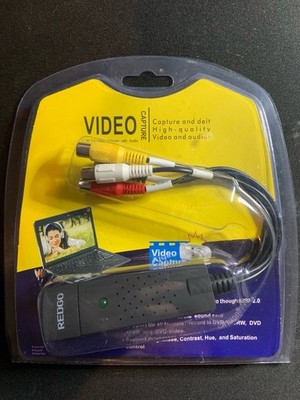 Preserve Memories w/ REDGO EasyCap USB 2.0   Record Old VHS, DVDs & Retro Games