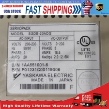 1PC New YASKAWA SGDB-20ADG SGDB20ADG Servo Drive Expedited Shipping