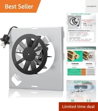 Easy 10-Minute Installation 50 CFM Fan Motor - Quiet Operation at 2.0 Sones