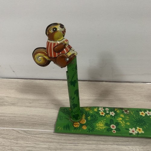 Vintage TPS Japan Tin Wind Up Skip Rope Mechanical Toy Imperfect Please Read - Picture 2 of 13