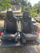 2016-2018 Ford Focus Rs Blackblue Leathersuede Recaro Seats Front 2016-2018 Ford Focus Rs Blackblue Leathersuede Recaro Seats Front