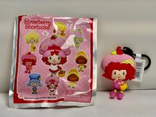 2026 Monogram Strawberry Shortcake Raspberry Tart Bag Clip Keychain Series 2