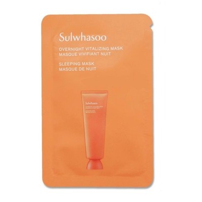 Sulwhasoo Overnight Vitalizing Mask 5ml x 10pcs (50ml) Sample Newest Version