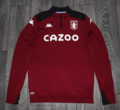 2021-22 ASTON VILLA ENGLAND KAPPA 1/4 ZIP DRILL TOP JACKET TRAINING MEN'S XL