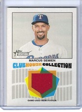 2026 TOPPS HERIATAGE CCR-MS MARCUS SEMIEN SP GAME USED RELIC TEXAS RANGERS