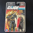 GI JOE 25th ANNIVERSARY IRON GRENADIER LEADER DESTRO 3.75" FIGURE FOIL CARD