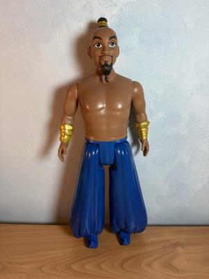 #ad Disney Hasbro 2018 Aladdin 12quot; Genie Action Figure Hasbro Will Smith Doll $3.99