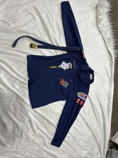 VINTAGE 1980 Boy Scouts Of America BSA Shirt L/s Sz 