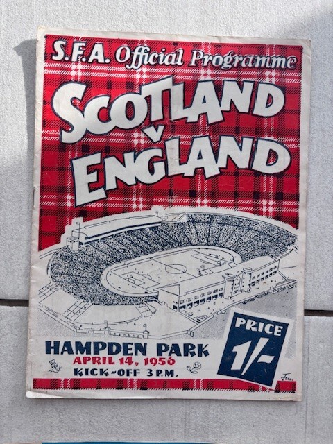 SCOTLAND HOME INTERNATIONAL PROGRAMMES 1952 1988 UK