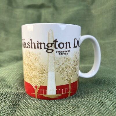 Starbucks Mug 2009 Washington D.C. Global Icon Collector Series 16 oz. VGC