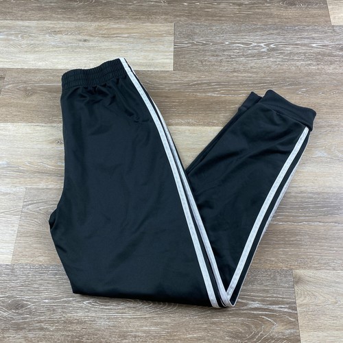 ADIDAS Stretch Waist Black Activewear Jogger Sweatpants Boy's Size XL - Picture 2 of 11