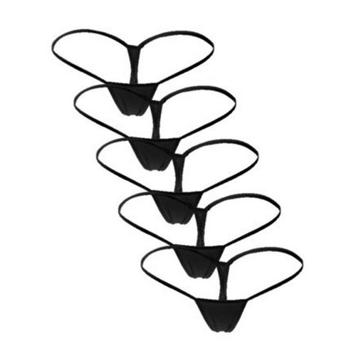 5-teiliges/Set Mini G-String Unterwäsche Damen Sexy Tanga Höschen Micro Dessous Panty - Bild 10 von 15