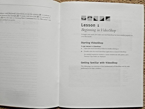 Avid VideoShop Getting Started Version 3.0 for Macintosh - Picture 2 of 9