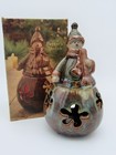 Kirkland's Potter's Garden - Saint Nicholas Edition Snowman Tea Light Holder