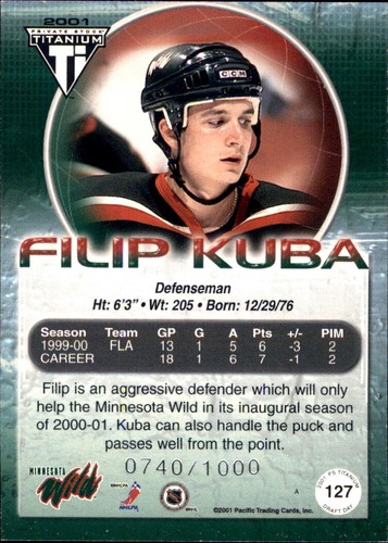 2000-01 Pacific diverses marques LNH 🥅À VOUS DE CHOISIR 🏒 Minis parallèles INSERTS RCs SPs - Photo 138 sur 196