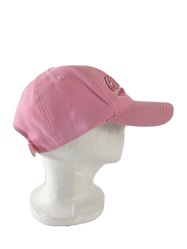 Chicago Unbranded Embroidered Strap-back Baseball Cap Pink One Size Acrylic NWOT - Picture 6 of 18
