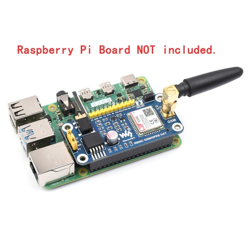 SOMBRERO Placa de Expansión 2G GSM GPRS para RPI Raspberry Pi 0 Zero 2 W 3 Modelo B 4 4B 5 - Imagen 5 de 7