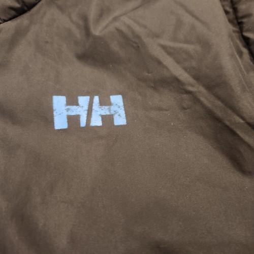 Helly Hansen Jacket Mens Large Full Zip Black Logo Primaloft Insulated Outdoor - Picture 9 of 18