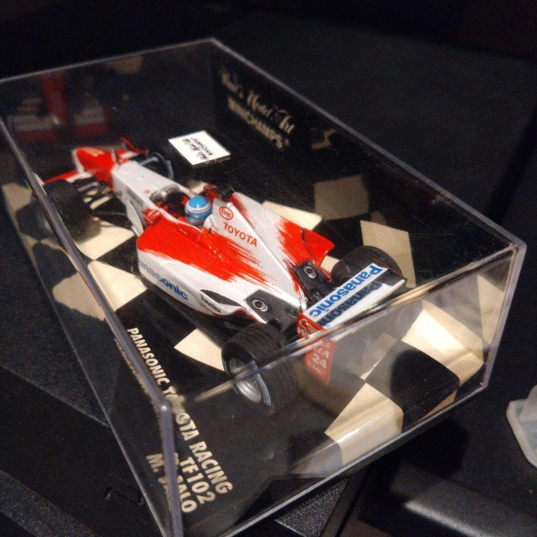 Minichamps 1/43 Panasonic Toyota Racing TF102 Mika Salo Mini Car