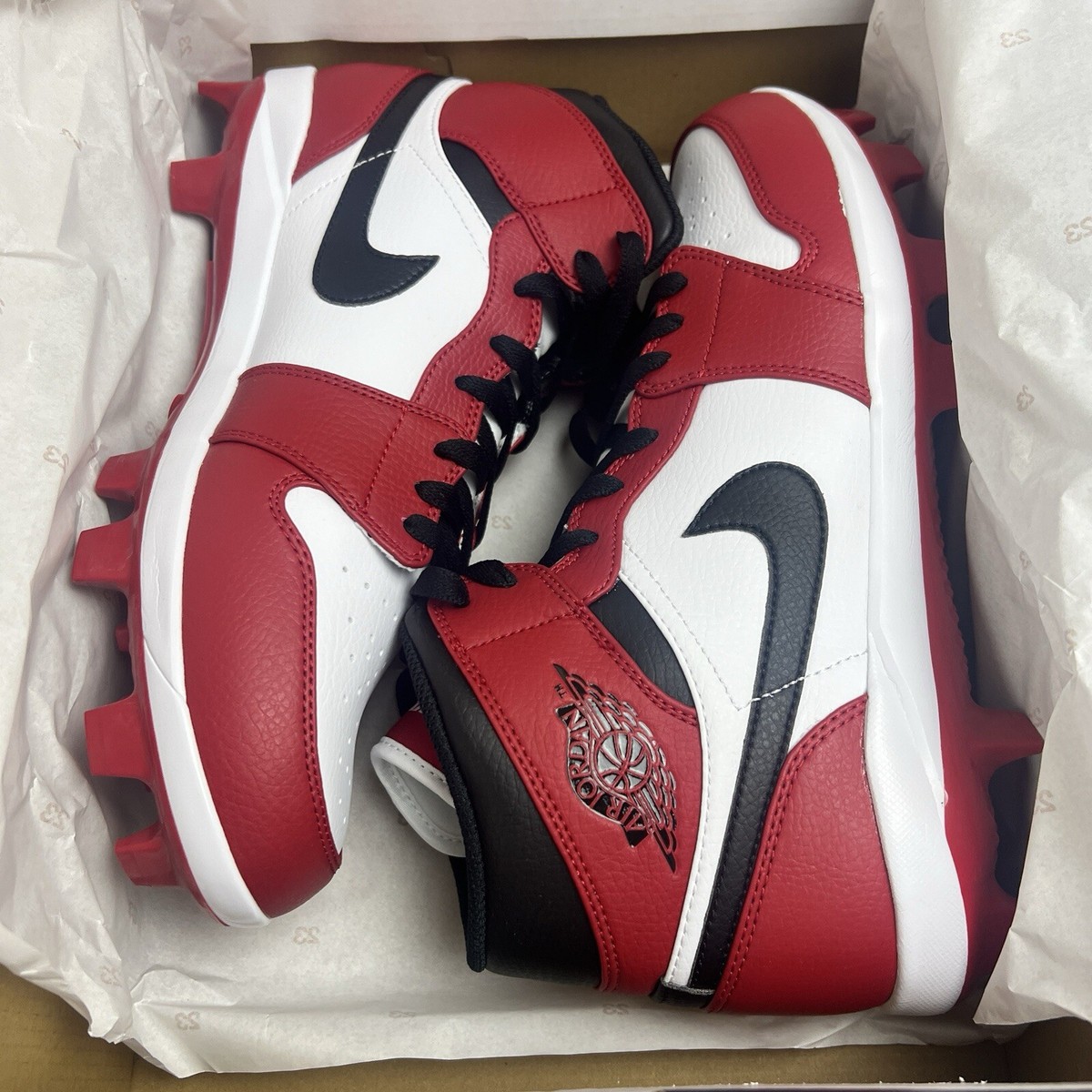 Air Jordan 1 High Retro MCS Chicago Red White Black Baseball