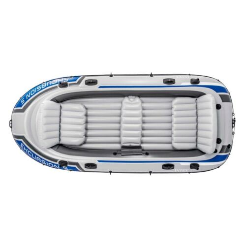 Intex Boot Excursion 5 Sportboot Schlauchboot Angelboot 366x168cm Paddel + Pumpe - Bild 4 von 7