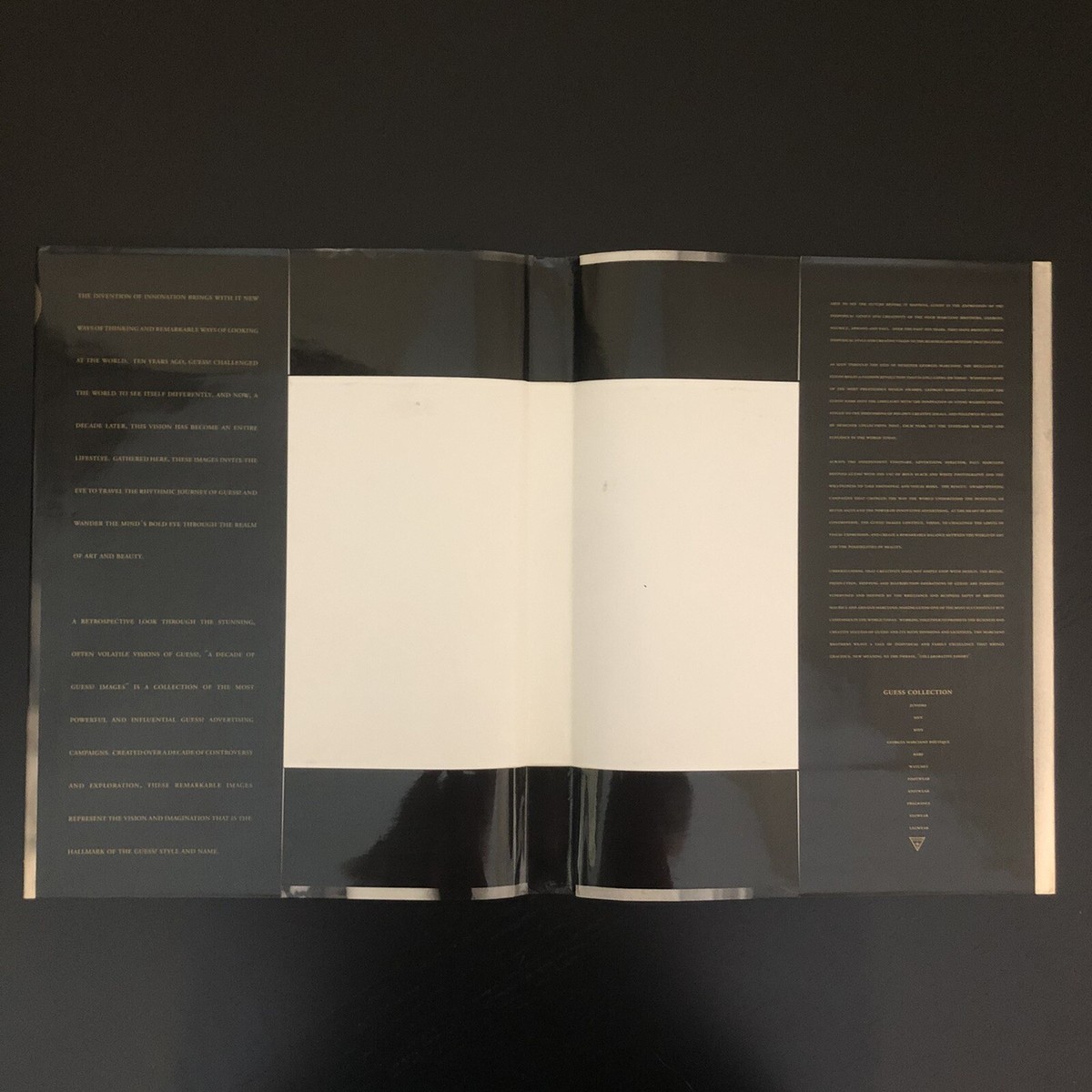 A DECADE OF GUESS? IMAGES 1981 to 1991 1st ED Hardcover DJ