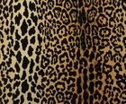 BALLARD DESIGNS SERENGETI CAMEL LEOPARD VELVET FABRIC BY THE YARD 54"W