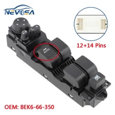 Master Window Switch Driver's Side  For Mazda 3 2009-2016 BEK6-66-350 