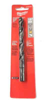 48-89-2732 13/32 X 5''OAL Milwaukee Drill Bit W/3 Flat Shank