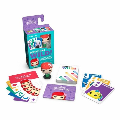 Funko - Arielle, La Sirenita Juego de Cartas Something Wild! (De / Es / It)