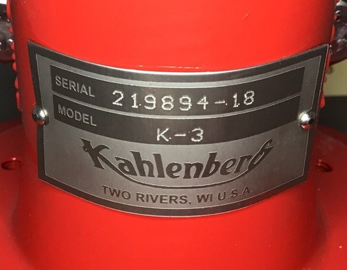 Kahlenberg Single Tone Industrial Air Horn Model K-3 (f12) - Picture 2 of 7