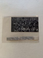 Kane Mountaineers Jake Daubert Ed Gremminger 1906 Baseball Small Team Picture