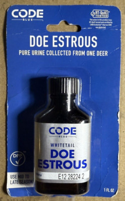 Code Blue Whitetail Doe Estrous-1oz.