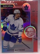 2022-23 Upper Deck Synergy Hockey Auston Matthews Red Base With Bounty