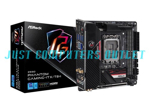 ๐ฅ "NEW" ASRock Z690 Phantom Gaming-ITX/TB4 LGA 1700 DDR5 Mini-ITX Motherboard - Afbeelding 8 van 9