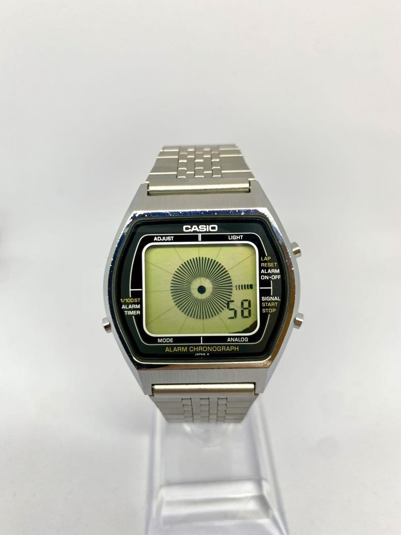 カシオAA-84　デジタル腕時計　ヴィンテージ　超希少品 Casio AA-84 Vintage Digital Watch Working Rare Collectible