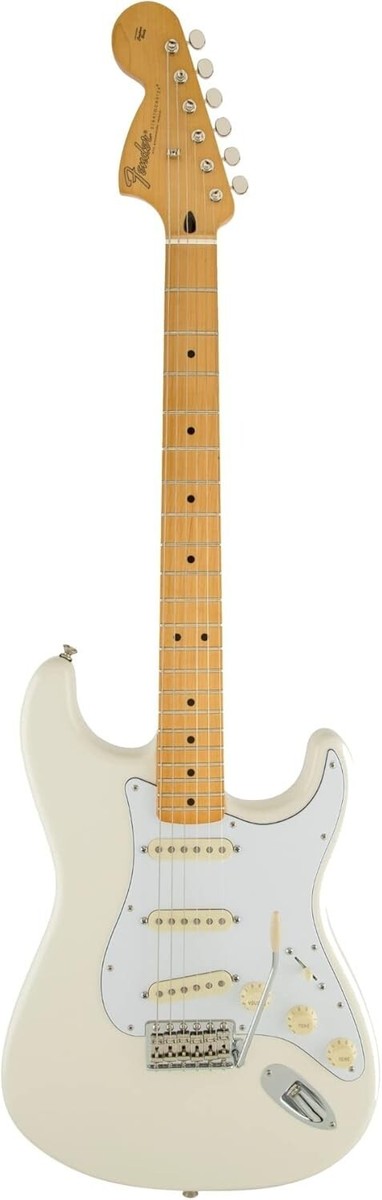 Fender Jimi Hendrix Stratocaster Maple Olympic White Guitar Brand