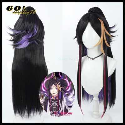 Vtuber NIJISANJI EN Shu Yamino Cosplay Wig Luxiem Hair Heat Resistant Idol Prop