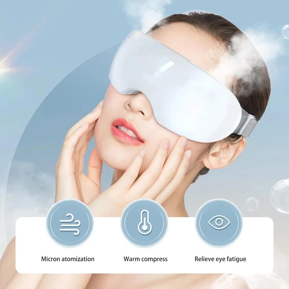 Rechargeable Steam Eye Mask for Relaxing Eye Care - Relief for Tired Eyes - Image 2 of 4