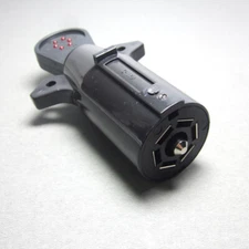 7-Way RV Blade Plug Tester LED Connector for Truck Trailer