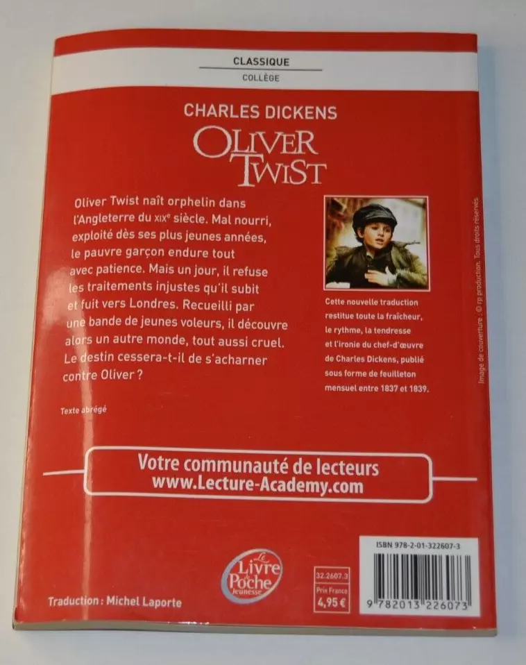 Oliver Twist - Texte abrégé by Dickens, Charles