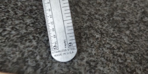 NOS Vintage Machinist RULE Ruler ~ VALENITE MODCO USA 🇺🇸 POCKET RULE - Picture 10 of 11