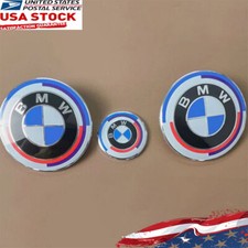 3x For 50 Years Of M Heritage Steeringfrontrear Badge Emblem82mm82mm45mm Z4