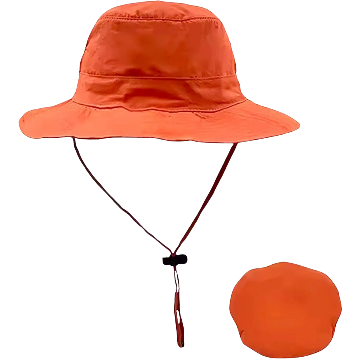 Orange Boonie Bucket Hat-Water Repellent UPF 50+ Sun Protection 52