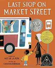 Last Stop on Market Street Picture Book Matt de la Peña