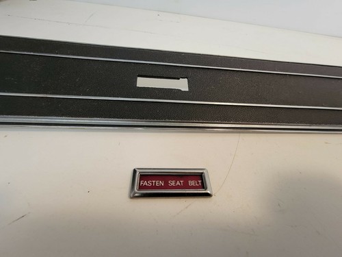 1971 1972 Ford Galaxie 500 Dash Trim Bezel Emblem Dashboard - Picture 2 of 6